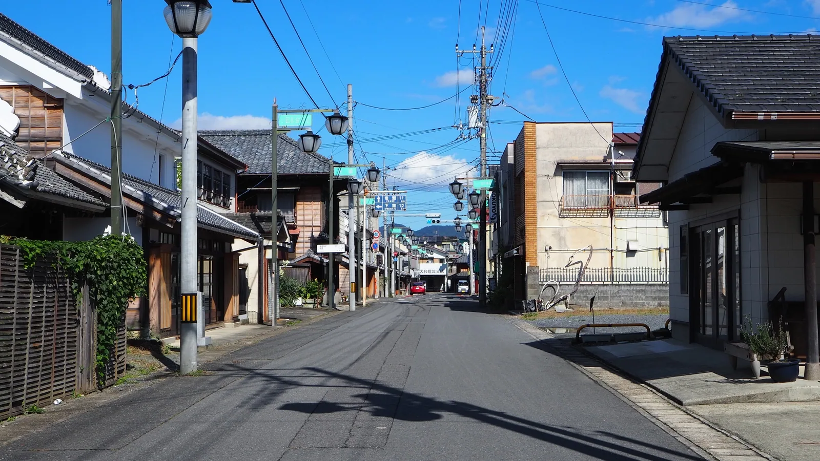 真壁の街並み