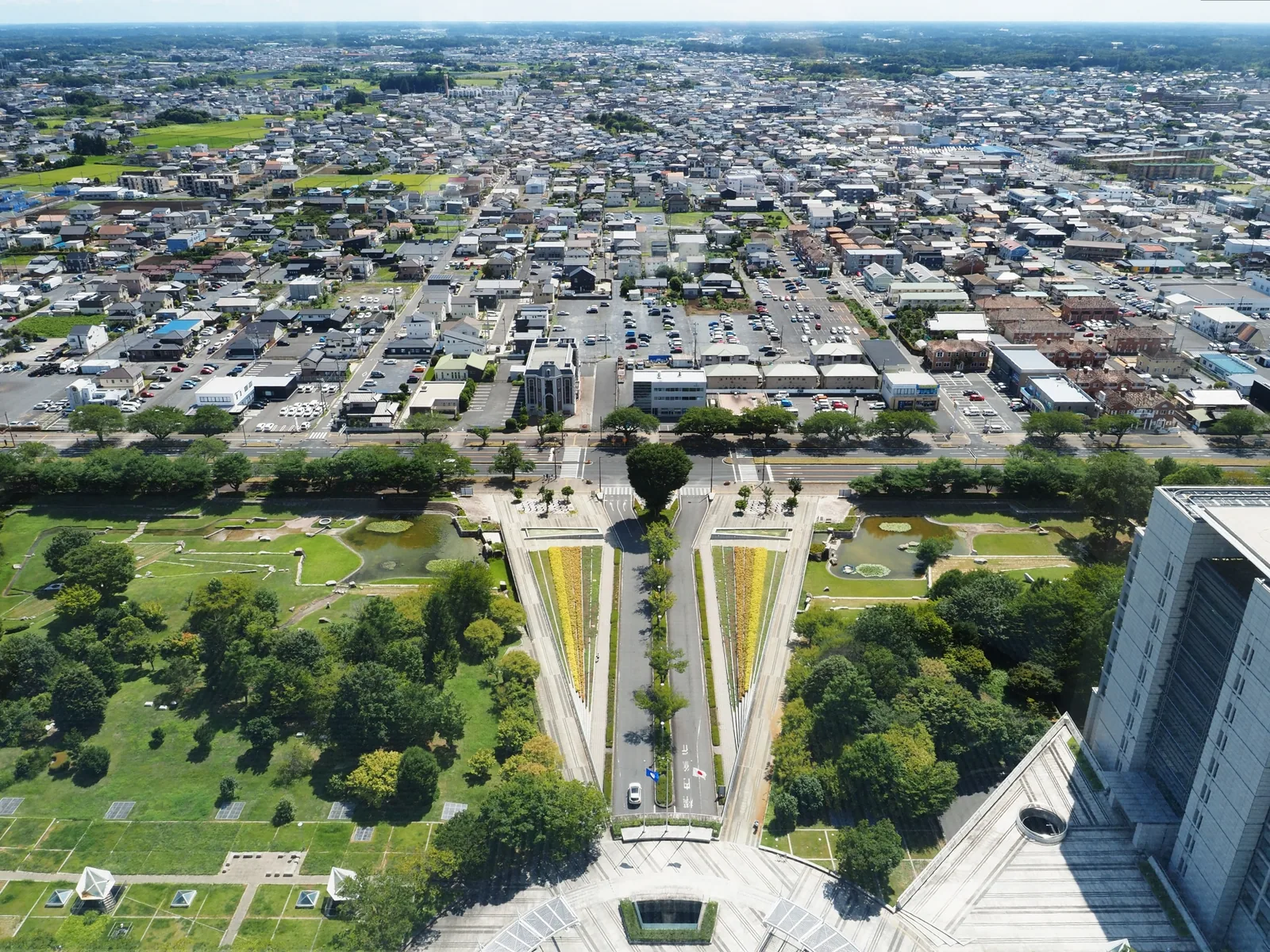 茨城県庁展望ロビー