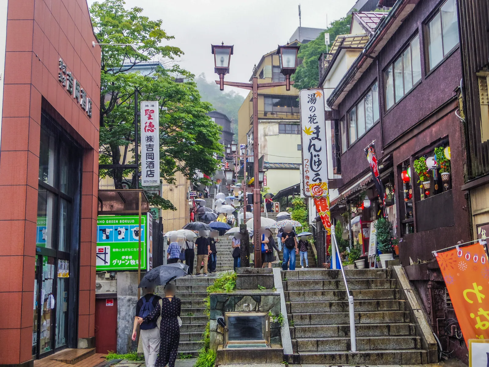 伊香保温泉の石段街