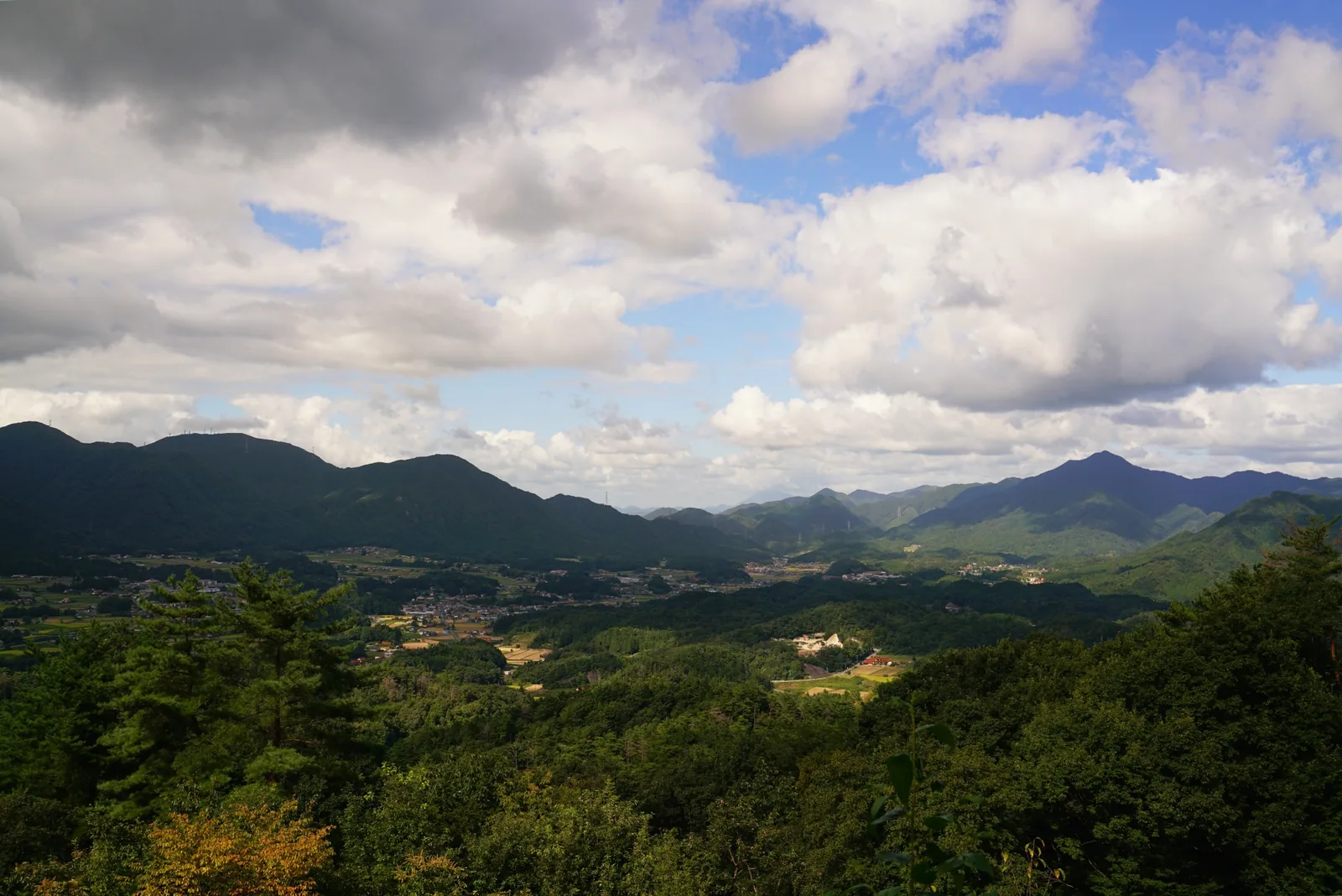 於保知盆地展望台