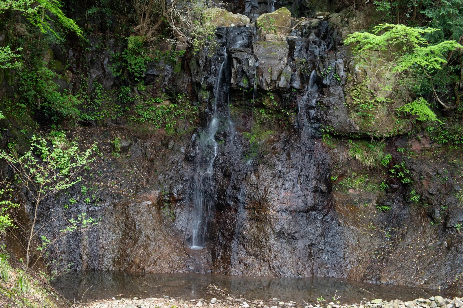鬼の雁木の滝
