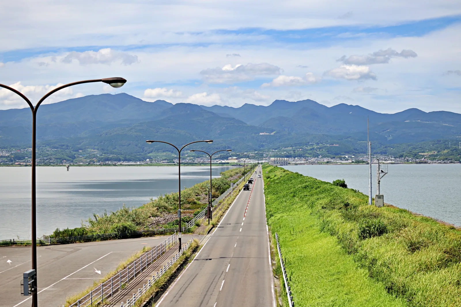 諫早湾干拓堤防道路（雲仙多良シーライン）