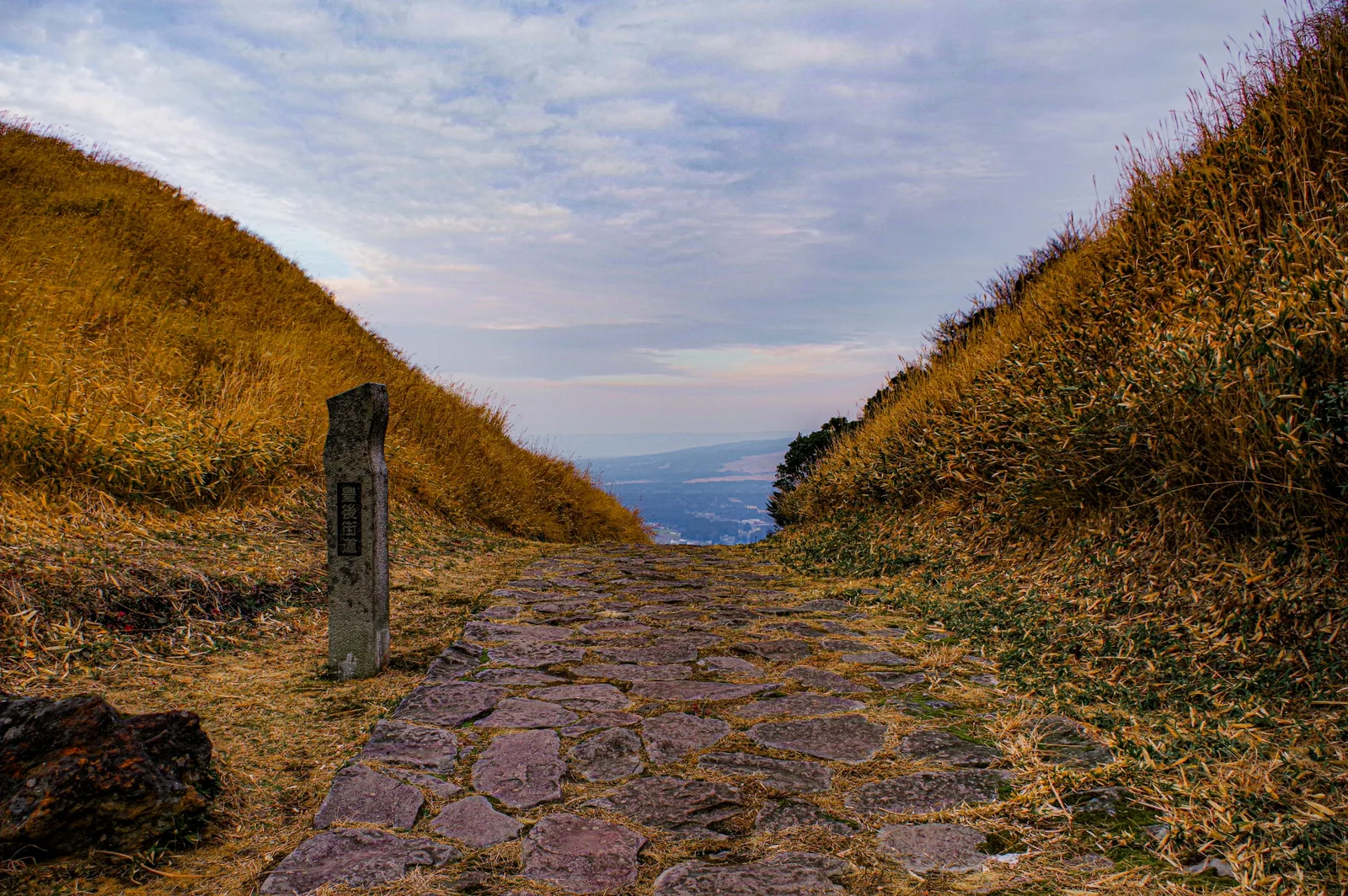 二重峠石畳