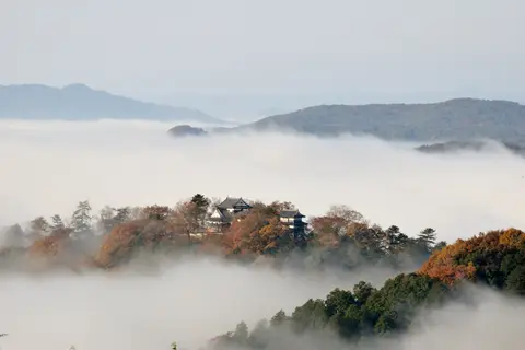備中松山城 雲海展望台