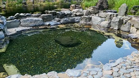 湯原温泉砂湯
