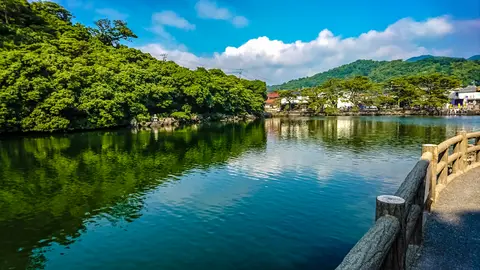 明神池（山口県萩市）