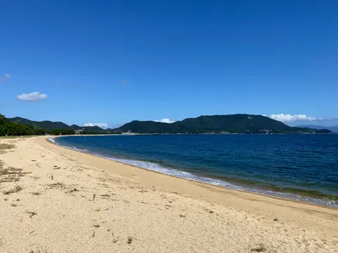津田の松原（県立琴林公園）海水浴場