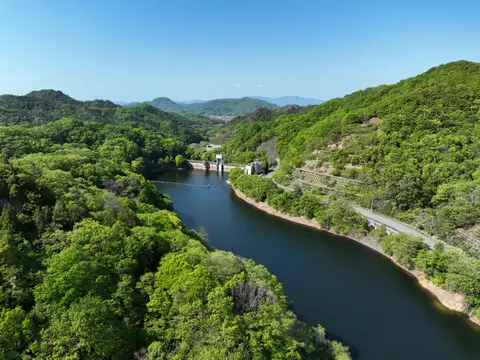 大川ダム湖
