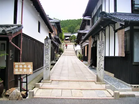 卯之町の町並み