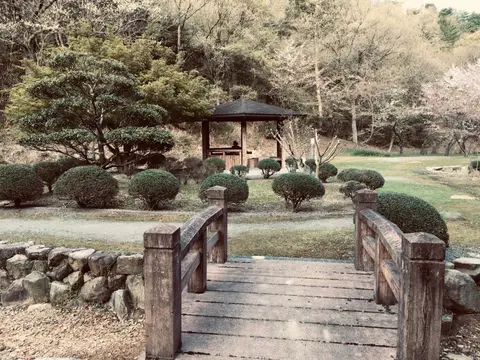 森と湖畔の公園