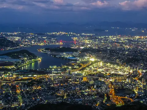 皿倉山展望台
