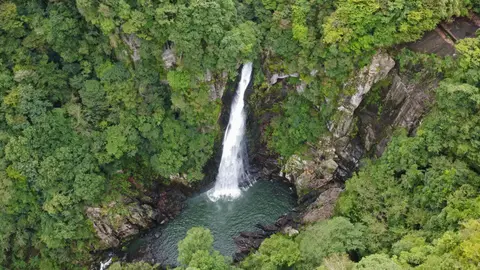 西椎屋の滝
